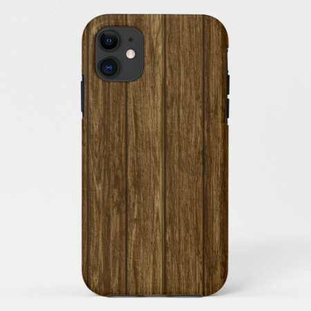 Wood Panel Photo Print Iphone 5 Case-mate Iphone 11 Case