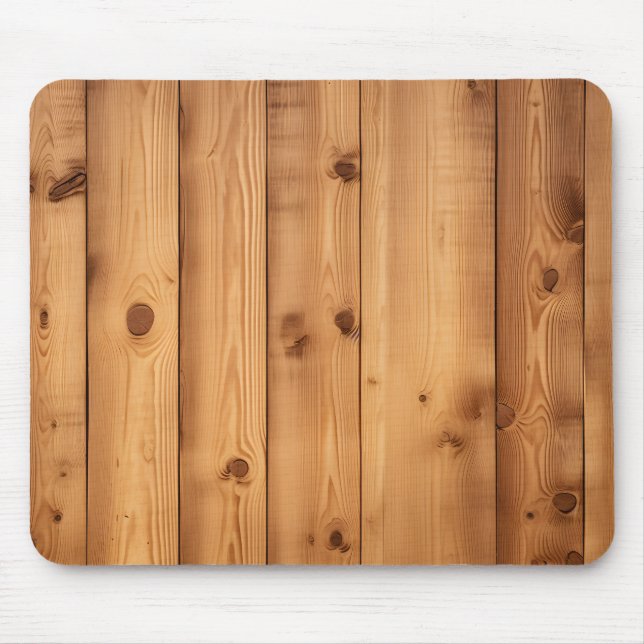 Wood Paneling Pattern Mouse Pad (Front)