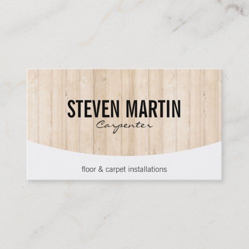 Wood Panels Business Card