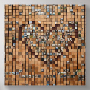 wood photo tile
