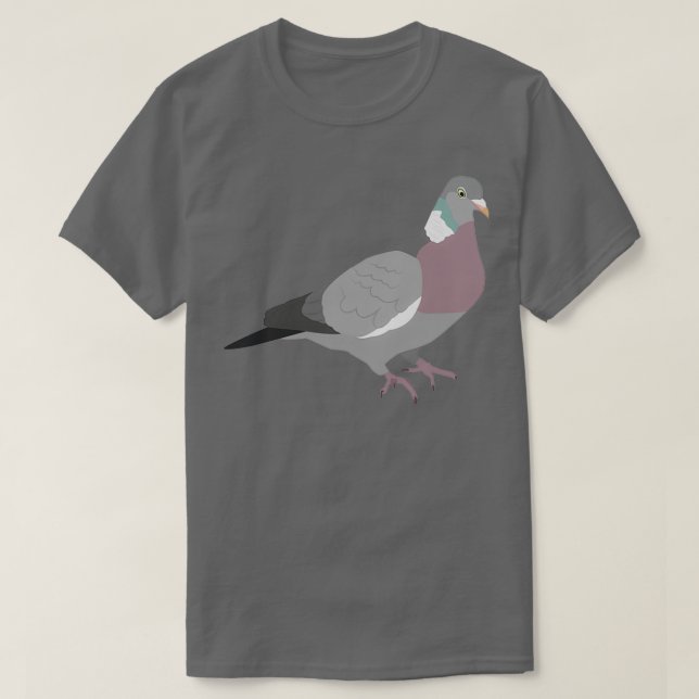 Wood Pigeon 9 T-Shirt (Design Front)