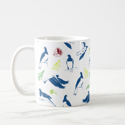 Wood Pigeon Kereru NZ Bird Coffee Mug