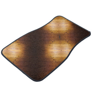 Wood Pine Panels Car Floor Mat