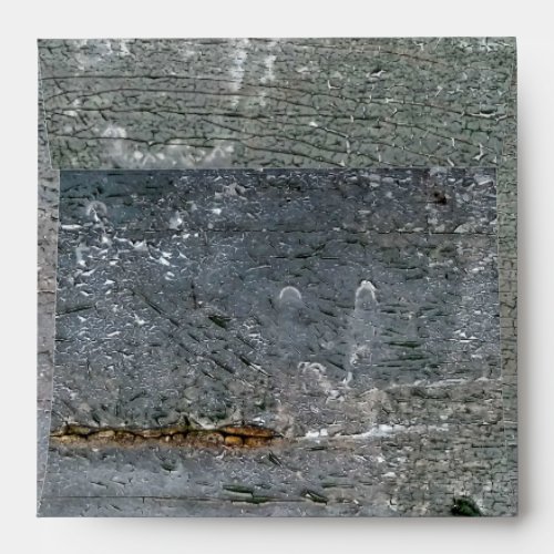 Wood Plank Chipping Paint Texture Pattern Envelope