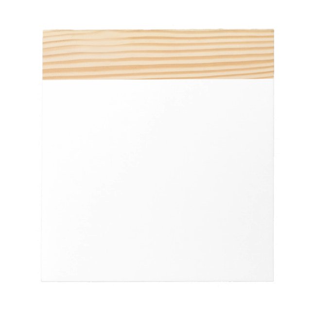 Wood plank pattern notepad (Front)