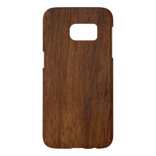 Wood Plank Plain Texture Lumber Samsung Galaxy S7 Case