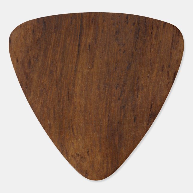 Wood Plank Plain Texture Lumber Guitar Pick (Back)