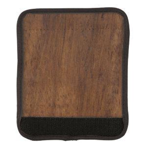 Wood Plank Plain Texture Lumber Luggage Handle Wrap