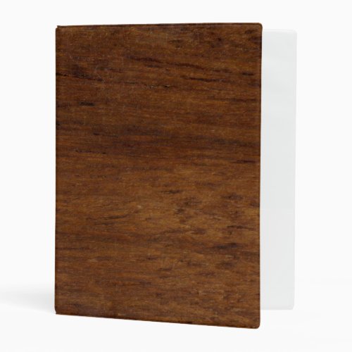 Wood Plank Plain Texture Lumber Mini Binder