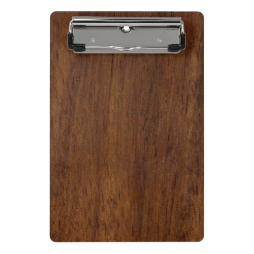 Wood Plank Plain Texture Lumber Mini Clipboard