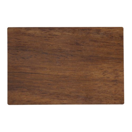 Wood Plank Plain Texture Lumber Placemat