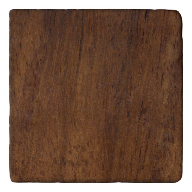 Wood Plank Plain Texture Lumber Trivet (Front)