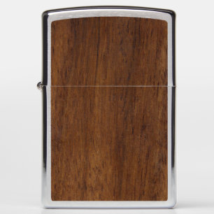 Wood Plank Plain Texture Lumber Zippo Lighter