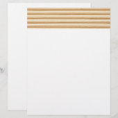 Wood plank stripes pattern (Front/Back)