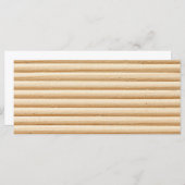 Wood plank stripes pattern (Front/Back)