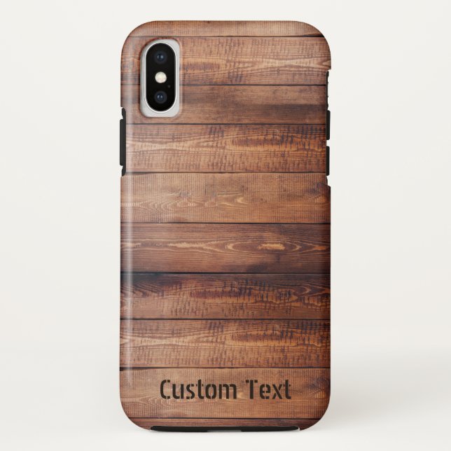 Wood Planks Case-Mate iPhone Case (Back)