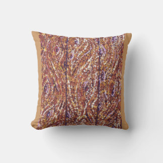 Wood Planks Pointillism American MoJo Pillow