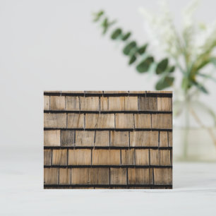 wood postcard