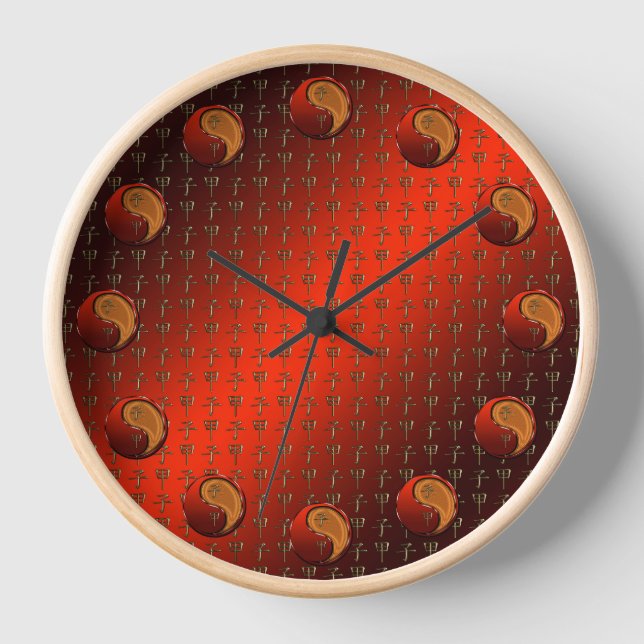 Wood Rat Clock (Front)