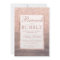 Wood rose gold glitter brunch bubbly bridal shower