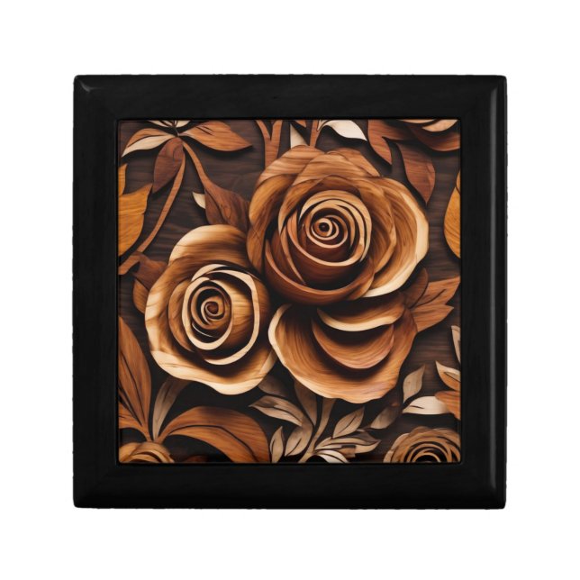 Wood Roses Gift Box (Front)