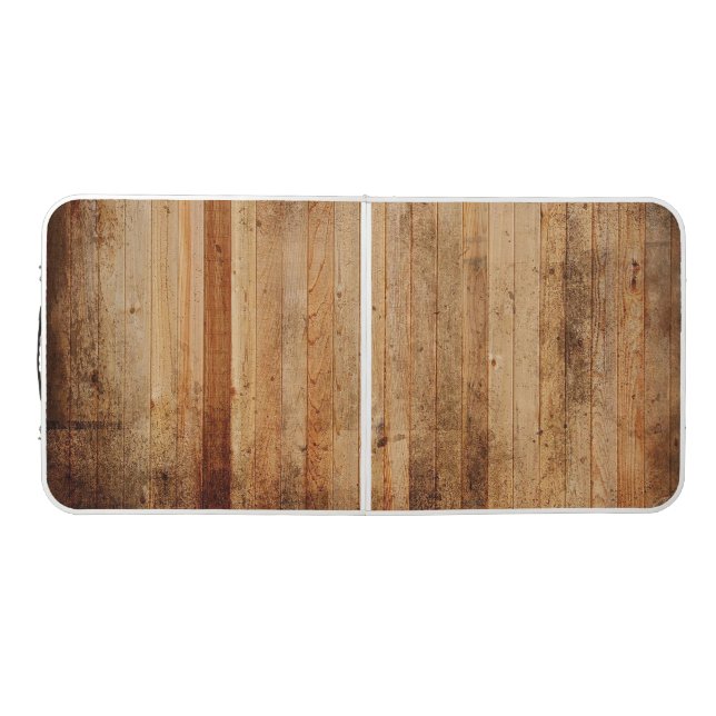 Wood Rustic Country Brown  Beer Pong Table (Top)