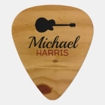 wood rustic rock pick with handwritten name wood rustic rock pick with handwritten name