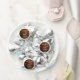 Wood Rustic String Lights The Night Before Wedding Hershey®'s Kisses ...