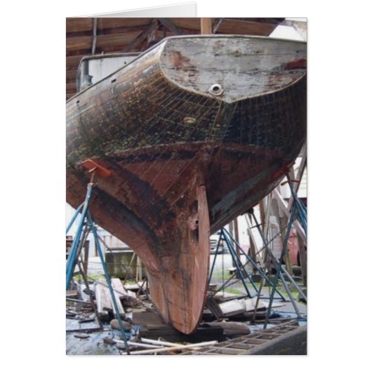 wood sailboat cards (Front)
