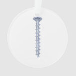 Wood Screw Ornament