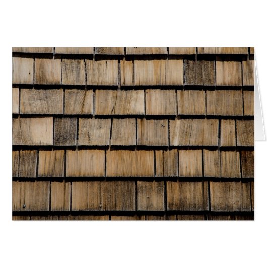 wood shingle cards (Front Horizontal)