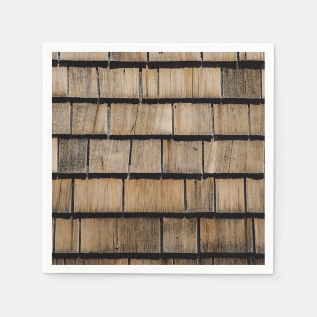 wood shingles napkins (Front)
