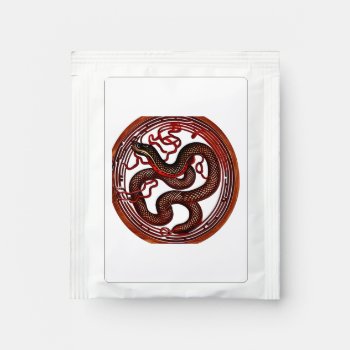 Wood Snake  Tea Bag Drink Mix by BlakCircleGirl at Zazzle