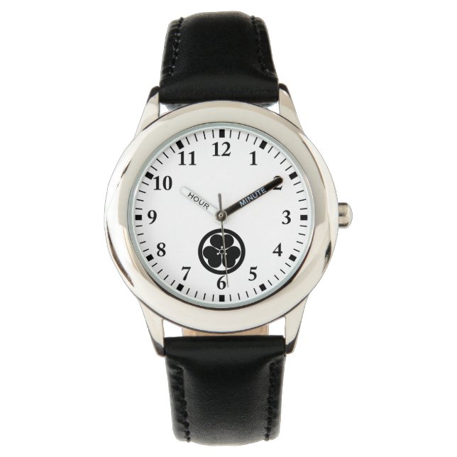 Wood sorrel in circle watch (Front)