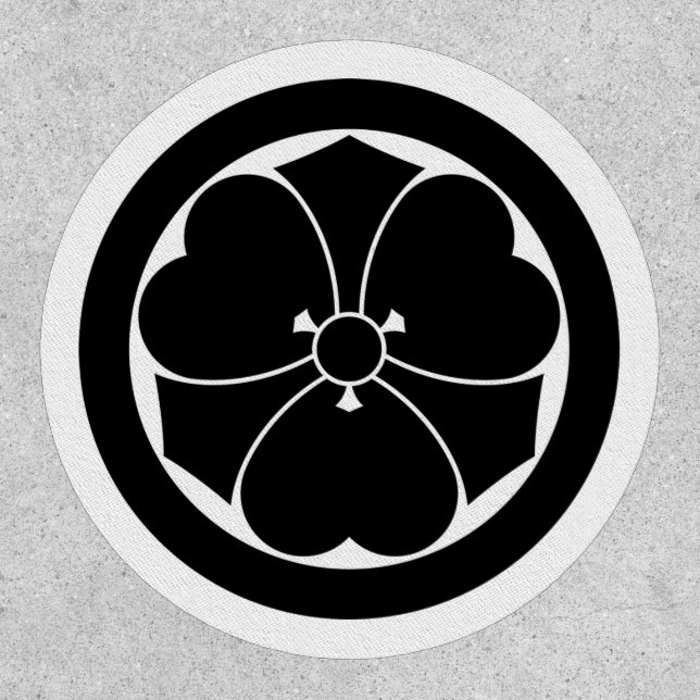 Wood sorrel with swords in a circle patch (Front)