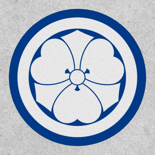 Wood sorrel with swords in a circle patch (Front)