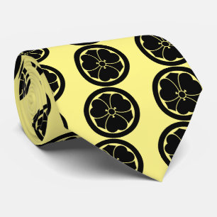 Wood sorrel with swords in circle 1 tie