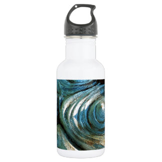 Wood Spirals Water Bottle