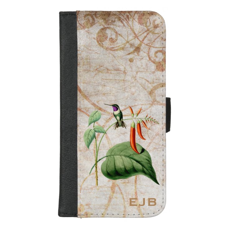 Wood Star Hummingbird iPhone Wallet Case Zazzle