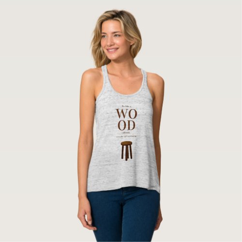 Wood Stool Tank Top