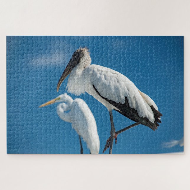 Wood Stork Jigsaw Puzzle (Horizontal)