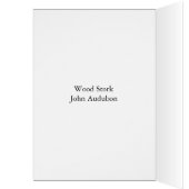 Wood Stork, John Audubon (Inside (Left))