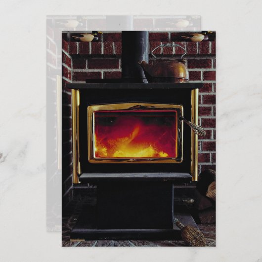 Wood stove (Front/Back)