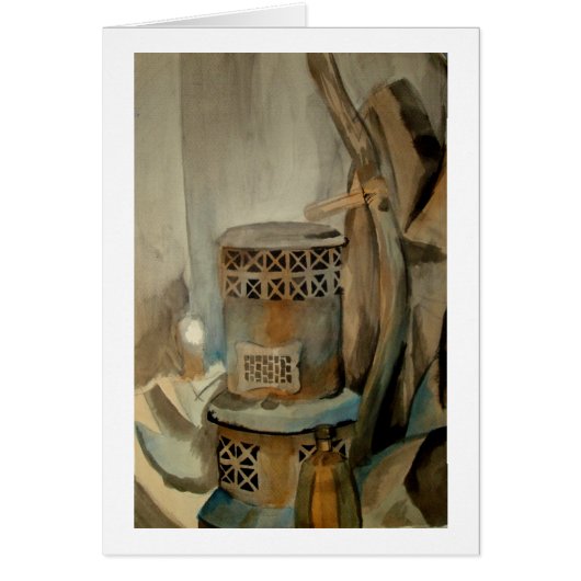 Wood Stove and Sythe (Front)