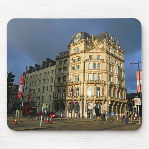 Wood Street Cardiff Wales Mouse Pad