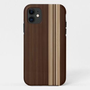 Wood Stripes iPhone 5 Case - Surfboard Style