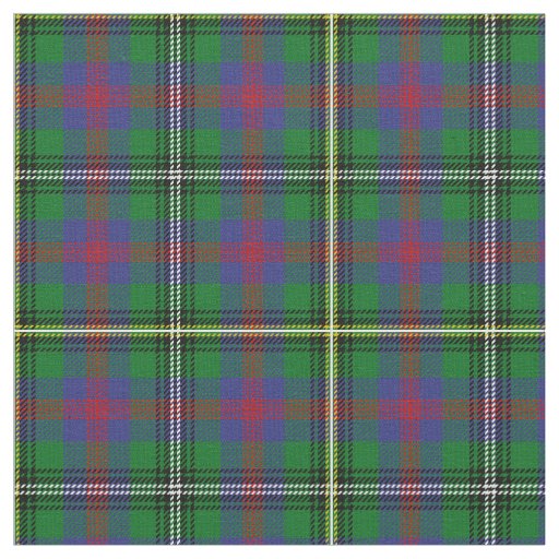 Wood Tartan Print Fabric