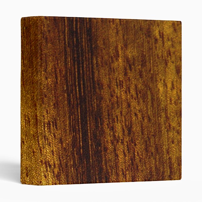 Wood teak Avery Binder (Front/Spine)