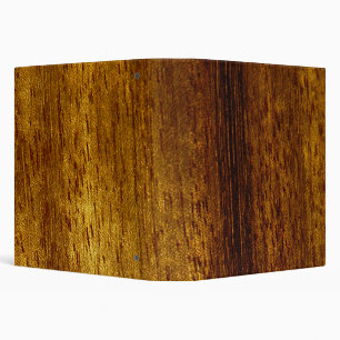 Wood teak Avery Binder