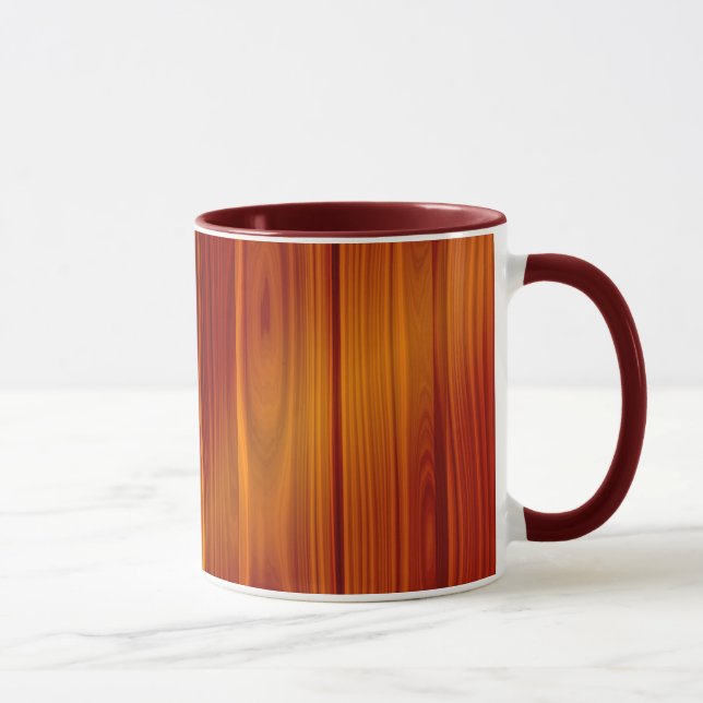 Wood Teak Mug (Right)